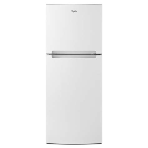 Shop Whirlpool 10.7-cu ft Top-Freezer Refrigerator (White) at Lowes.com