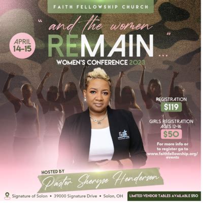 Faith Fellowship Church | 2023 Women's Conference