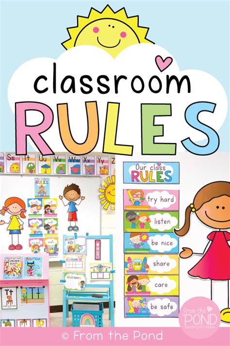 Classroom Rules Sheet