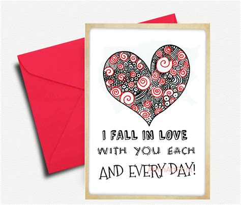 Printable Card Love - Printable Cards