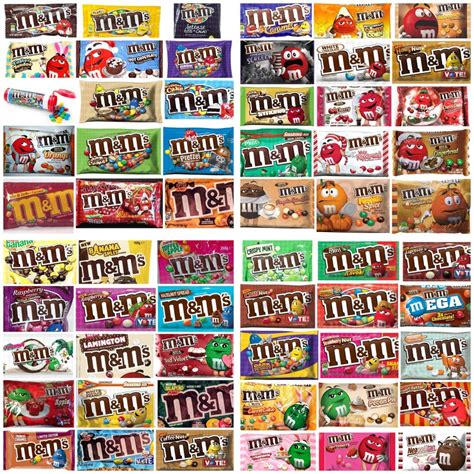 Every M&M's flavor ever made : coolguides