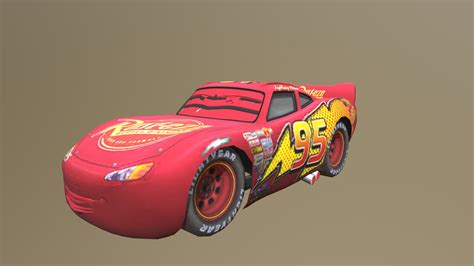 Lightning McQueen - 3D model by Bridget Goins (@britttanygoins23 ...