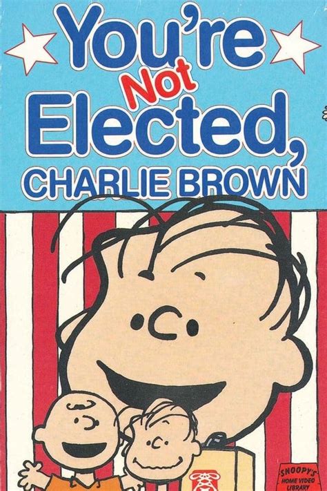 You're Not Elected, Charlie Brown (1972) - Posters — The Movie Database (TMDB)