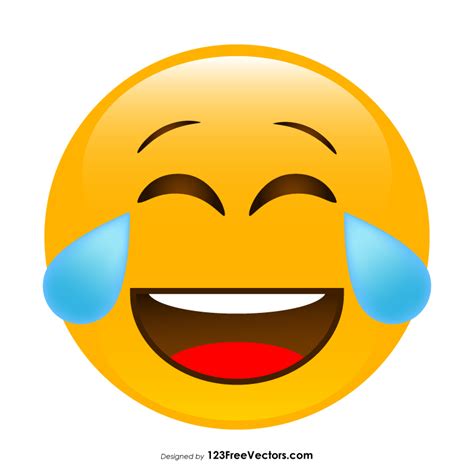 Face With Tears Of Joy Emoji Laughter Emoticon Smiley Crying Png - Bank2home.com