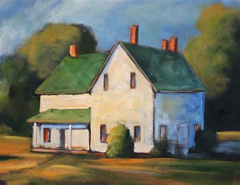 Toni Grote Spiritual Art From My Heart to Yours : Dec 19 Old Farm House Original Painting 11x14 ...