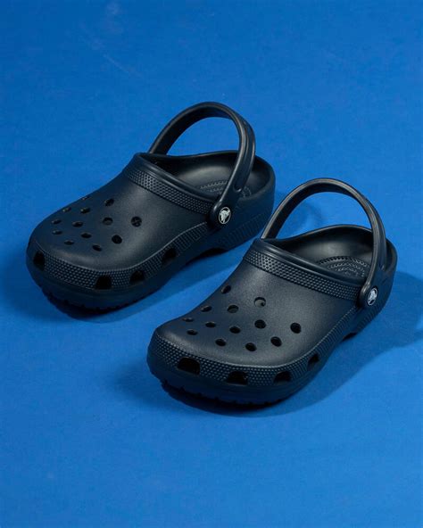 Shop Crocs Classic Clogs In Navy - Fast Shipping & Easy Returns - City ...