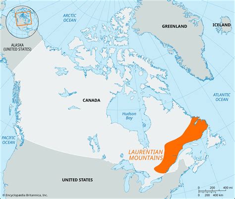 Laurentian Mountains | Quebec, Canada, Map, & Facts | Britannica