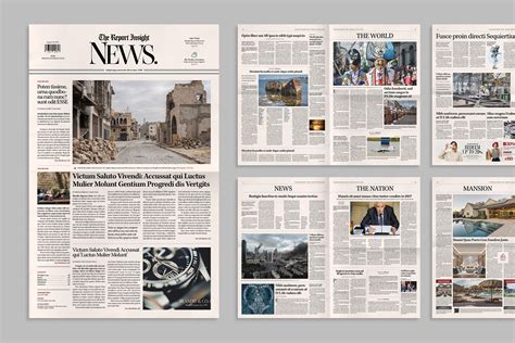 Classic Newspaper Template - BrandPacks