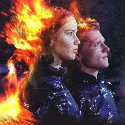 Image - Katniss and Peeta on fire.jpg | The Hunger Games Wiki | FANDOM powered by Wikia