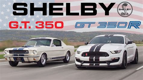 2020 Fights 1965 in Mustang Shelby GT350R vs. Shelby GT350
