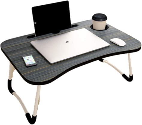 Laptop Table With Cup Holder, 20 X 20 X 10 cm at Rs 525 in Ghaziabad | ID: 22646255430