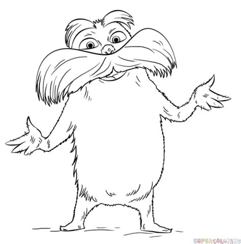 The Lorax Coloring Pages Free - Lorax coloring pages to download and print for free : Gallery of ...