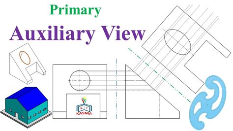 Details more than 119 auxiliary plane in engineering drawing latest - seven.edu.vn