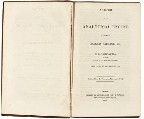 sketch of the analytical engine Ada Lovelace | Computer history ...