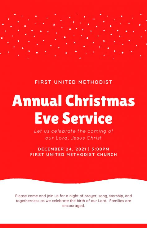 Christmas Eve Service – First Church