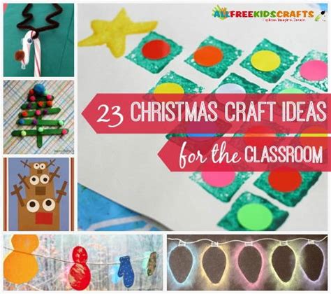 23 Christmas Craft Ideas for the Classroom | AllFreeKidsCrafts.com