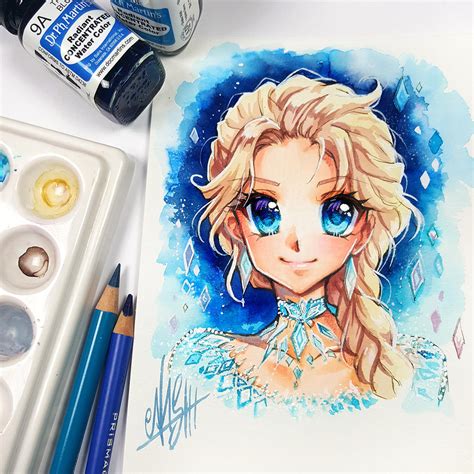 Ice Queen by Naschi on DeviantArt