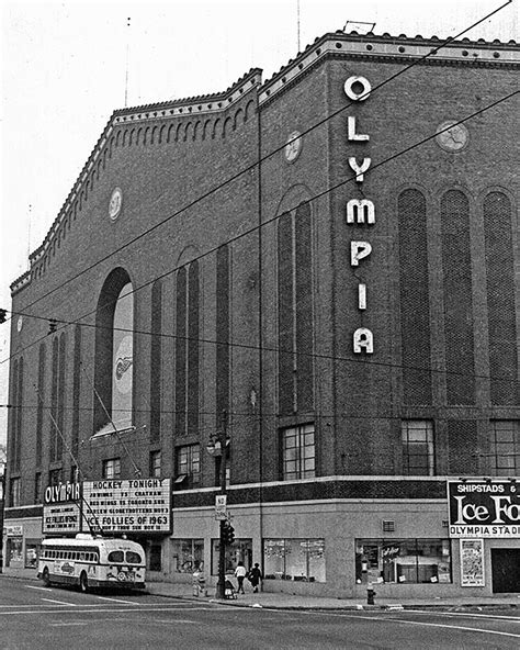 Olympia stadium 19620 detroit news framed photo – Artofit