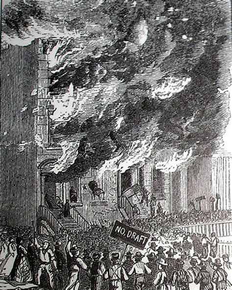 rioters-attacking-a-building-during-the-new-york-anti-draft-riots-of-1863-during-civil-war image ...