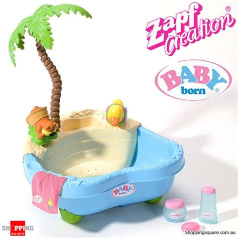 ZAPF CREATION Baby Born Doll Accessories Bubbling Fun Bath Set - Online ...