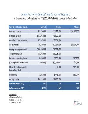 Pro Forma Income Statement: Complete with ease | airSlate SignNow