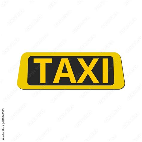 Taxi icon, Taxi logo Stock Vector | Adobe Stock