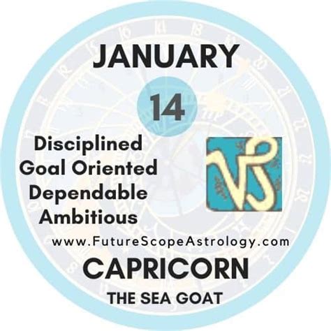 January 14 Zodiac Sign (Capricorn) Birthday Personality, Birthstone, Compatibility, Ruling ...