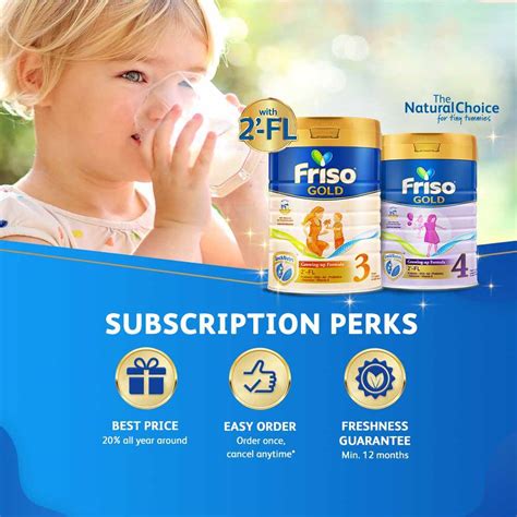 Subscriptions – Friso Singapore