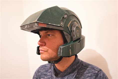 Made durable battle-worn Halo 3 Marine Helmet! : r/halo