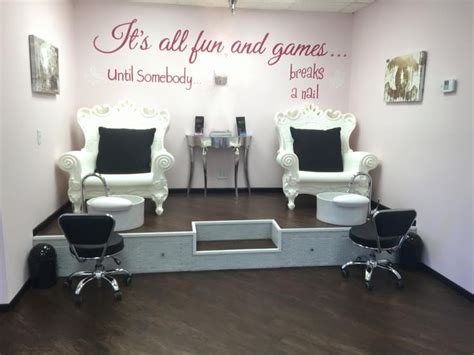 Pedicure station at the Wink Lash and Beauty Bar LOFT | Pedicure station, Beauty salon decor ...