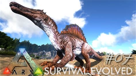 ARK: Survival Evolved Ep 07 - INSANE SPINO TAMING !!! (Server Gameplay) - YouTube