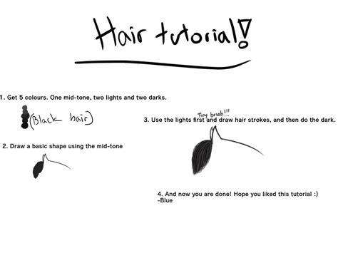 Horse Hair Tutorial by BlueRibbonStud on DeviantArt