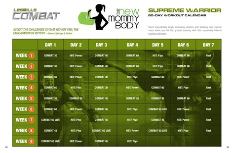 Pin by Maya Lane on stuff for rh | Les mills combat, Les mills combat workout, Workout schedule