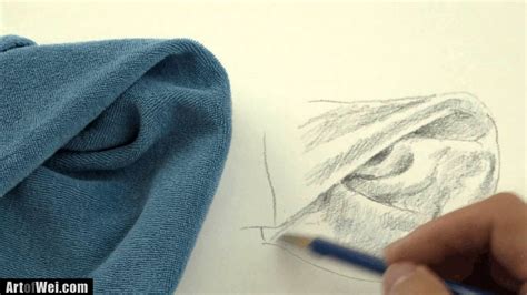 How to Draw Clothes - Shading Cloth and Folds - YouTube