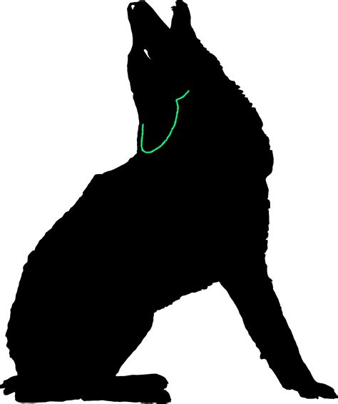 Coyote Howling Silhouette at GetDrawings | Free download