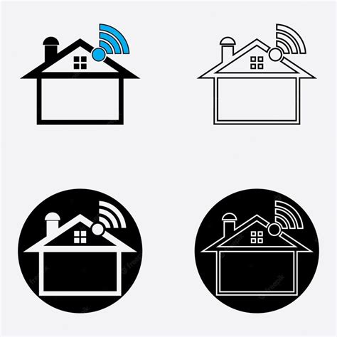 Premium Vector | Smart home logo vector illustrations design