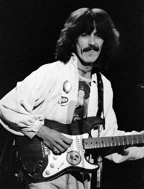 George Harrison Onstage with Guitar, Boston Garden, 1974 | San Francisco Art Exchange