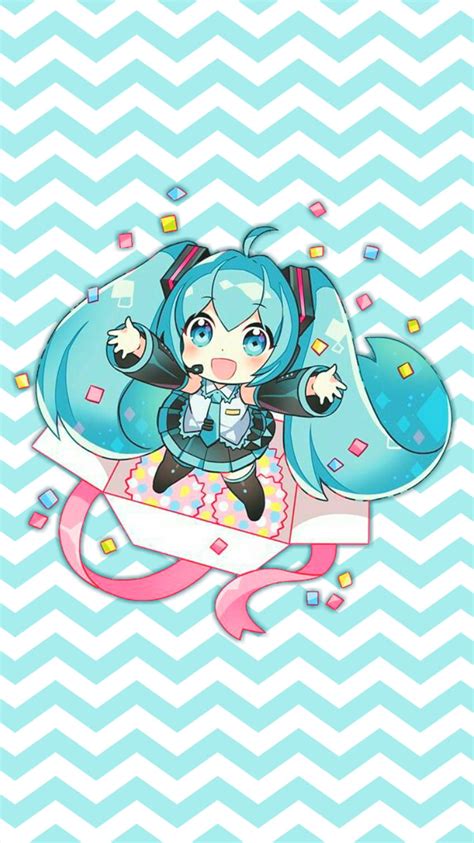 Miku Cute Chibi, Cute Vocaloid HD phone wallpaper | Pxfuel