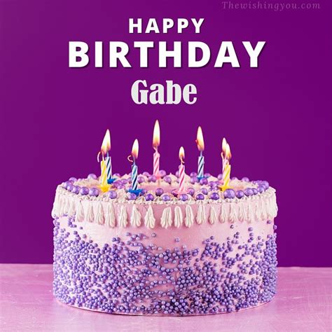 100+ HD Happy Birthday gabe Cake Images And Shayari