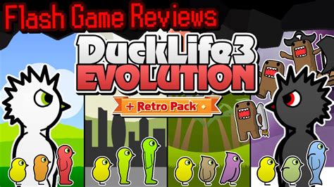 Duck Life 3: Evolution - Flash Game Review - YouTube