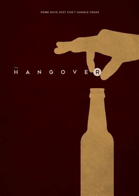 The Hangover (2009) ~ Minimal Movie Poster by E. Novazheev #amusementphile | https://lomejorde ...