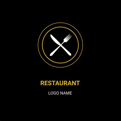 Restaurant Logo Template