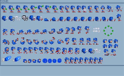 the sonic world: custom sprites