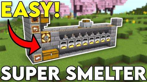 Easiest Minecraft 1.21 Super Smelter! - YouTube