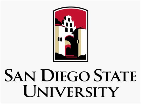 Logo Color Black Text San Diego State Png - San Diego State University ...