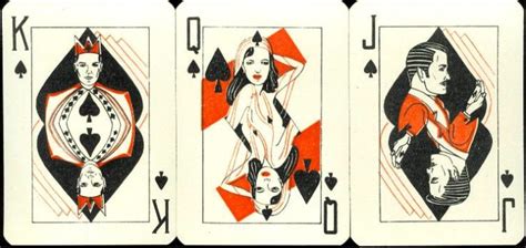 Deco playing cards. | Art deco cards, Vintage playing cards, Cards