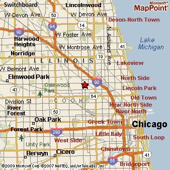 Where is Logan Square (Chicago nbhd), Illinois? see area map & more