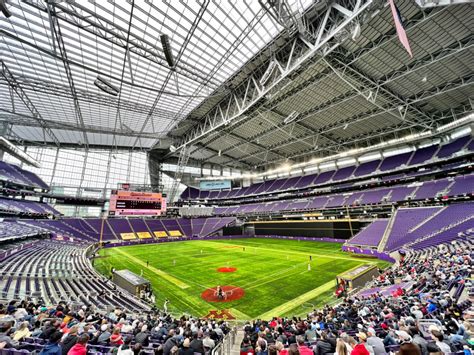 Baseball in a football stadium, U.S. Bank Stadium edition - Ballpark Digest