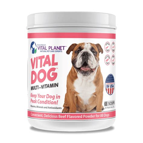 Vital Dog Daily Multivitamin Powder - VitalPlanet.com