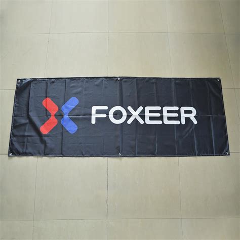 FOXEER Banner Polyester Fabric Easy Mounting Indoors and Outdoors